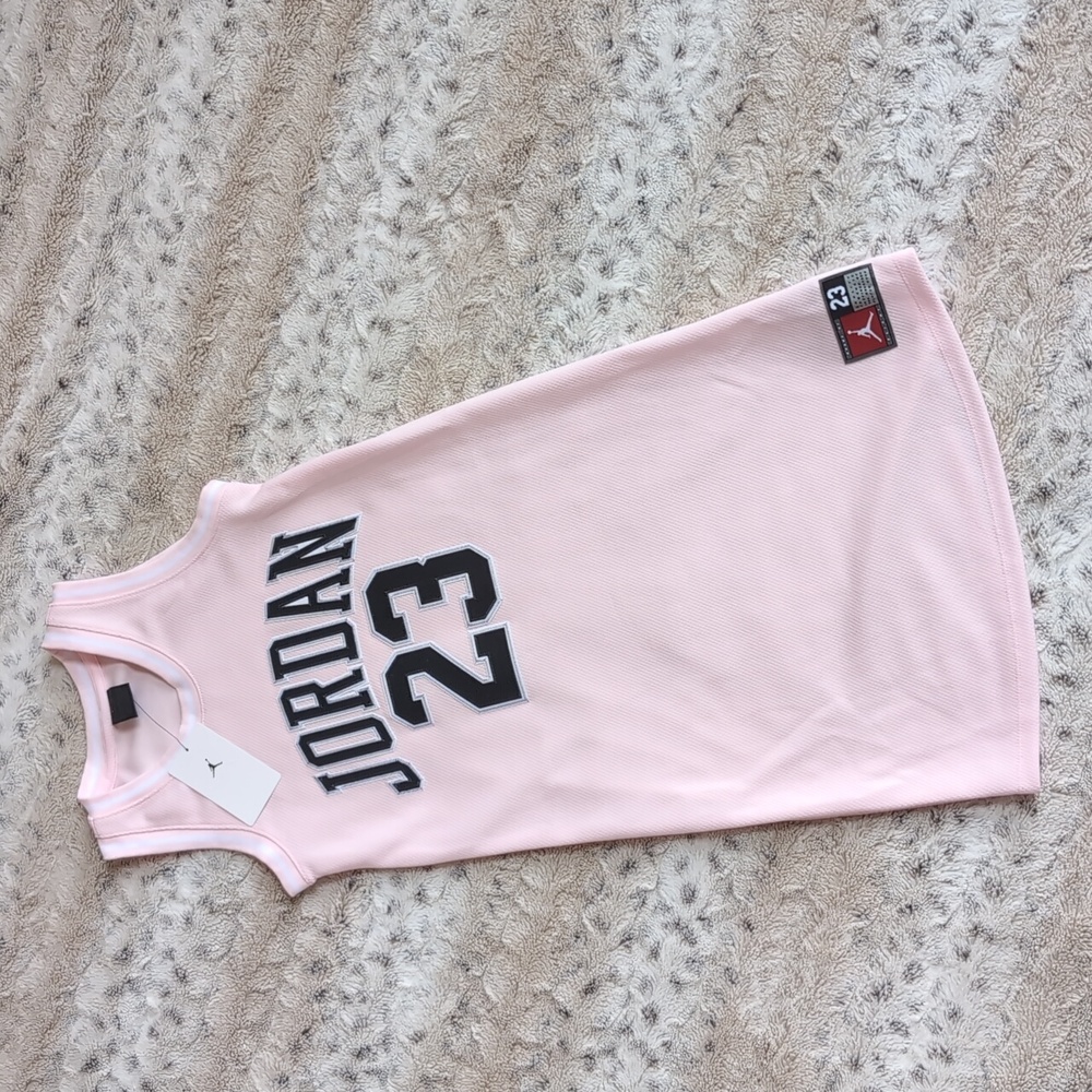 Jordan Girls' Pink Foam 23 Jersey Dress